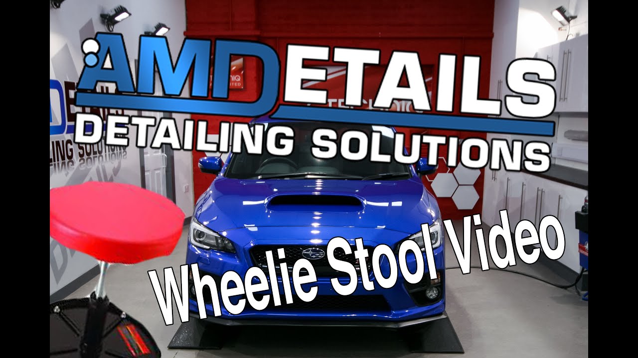 AMDetails Subaru Impreza STi Wheelie Stool Video