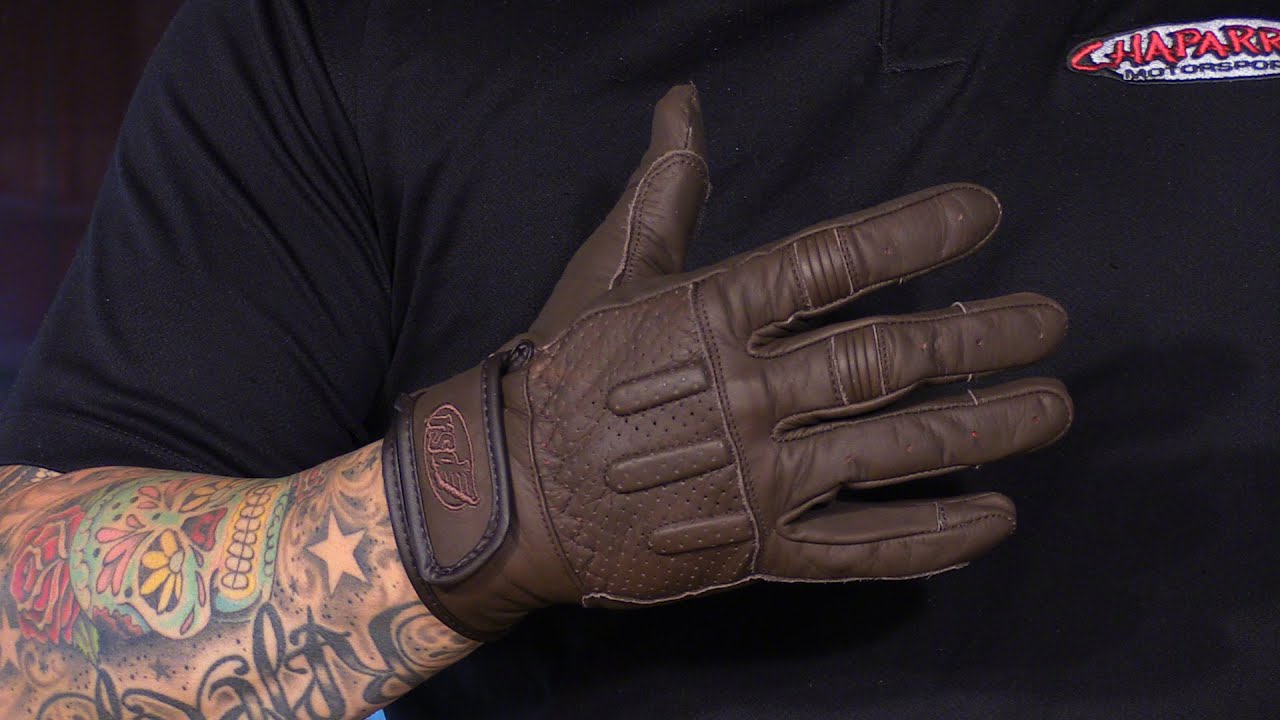 Roland Sands Design Barfly Leather Motorcycle Gloves Review