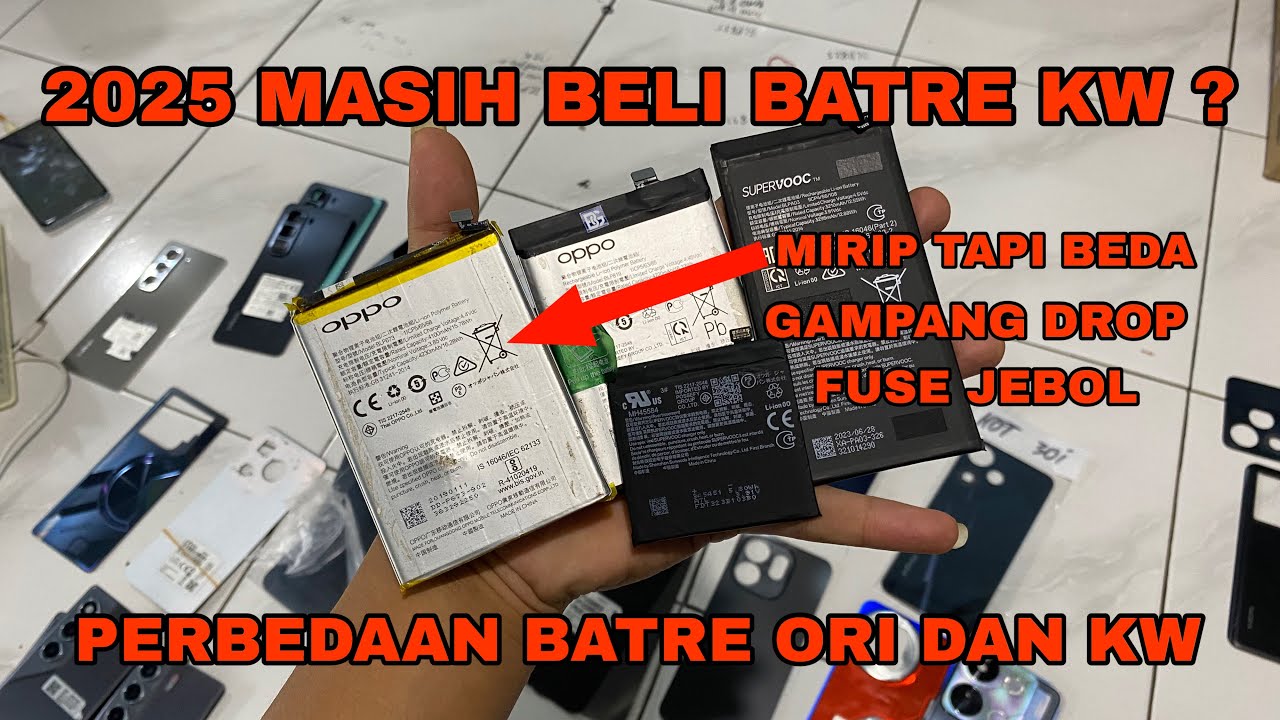 TIPS TRIK BELI BATRE ORI OPPO ORI ATAU KW | SHOPPE SELLER | #batre #oppo