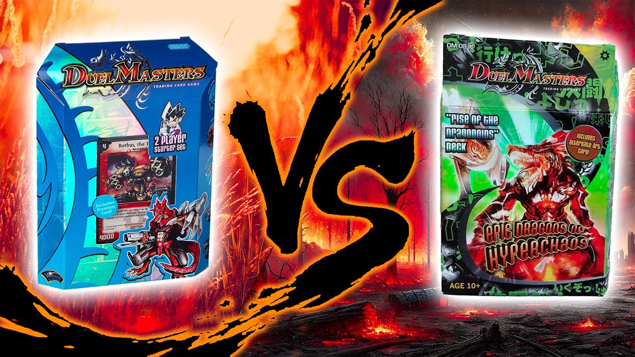 Starter Set vs Rise of Dragonoids video duel | Duel Masters Precon Tournament Semi-Finals