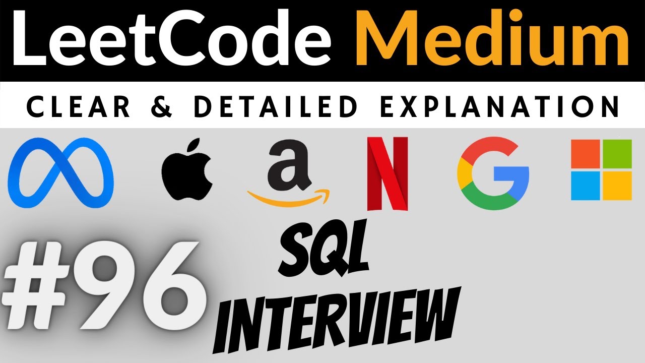 LeetCode Medium 178: SQL-задача с собеседования в Amazon с подробным разбором