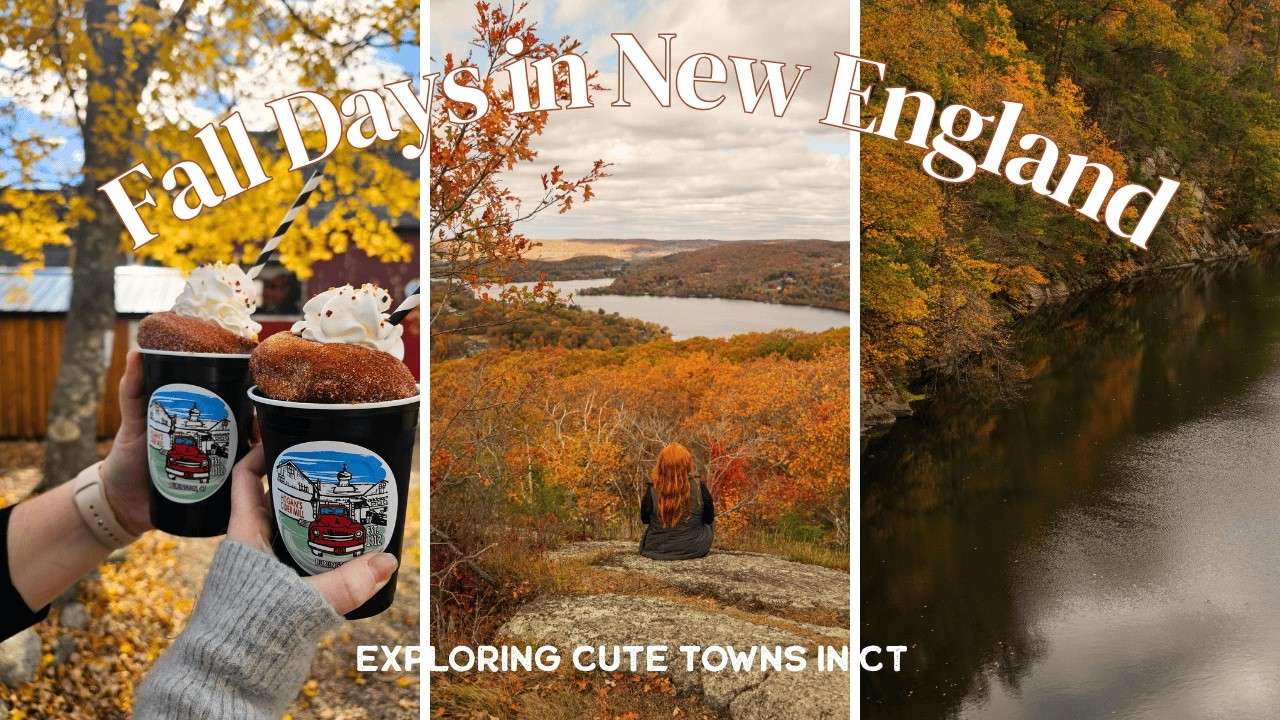 Fall in Connecticut| Gilmore Girls inspired road trip, hiking, and cider mills