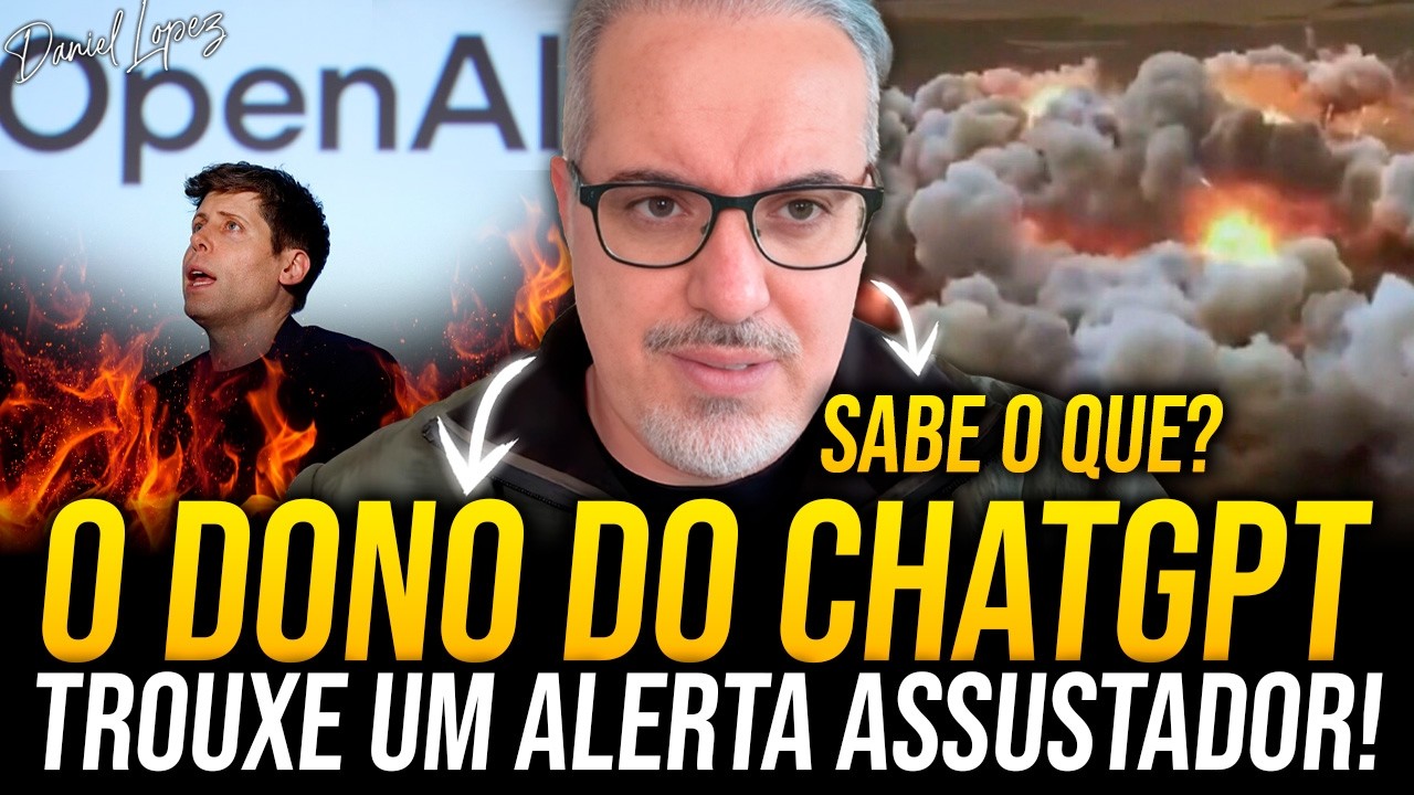 ALERTA DO DONO DO CHATGPT (SAM ALTMAN) ASSUSTA TODOS?