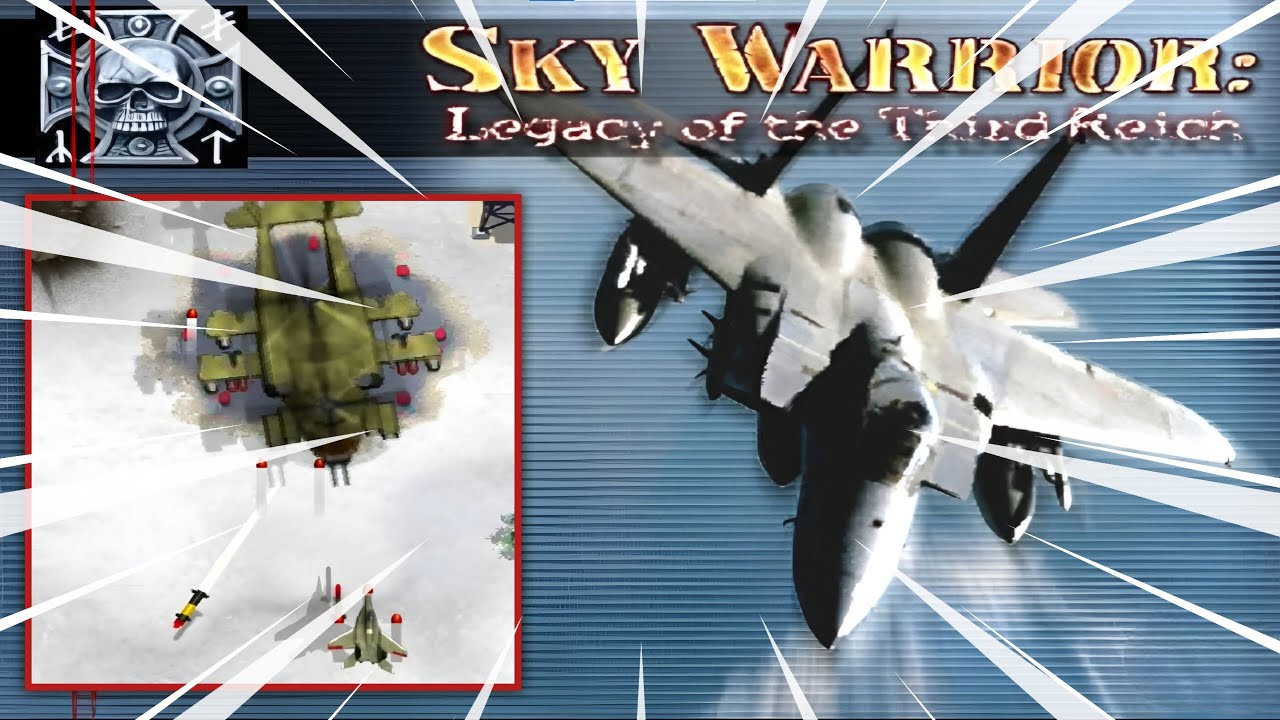 Sky Warrior: Legacy of the Third Reich [Flash Player] - Aircraft Fighter - Gameplay Walkthrough