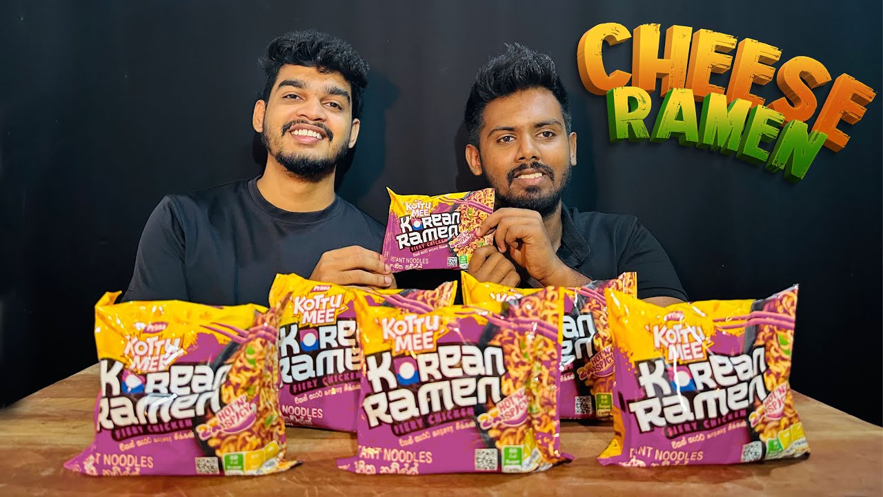 Ramen සටන🌶| 8X Cheese  Ramen Challenge 🧀