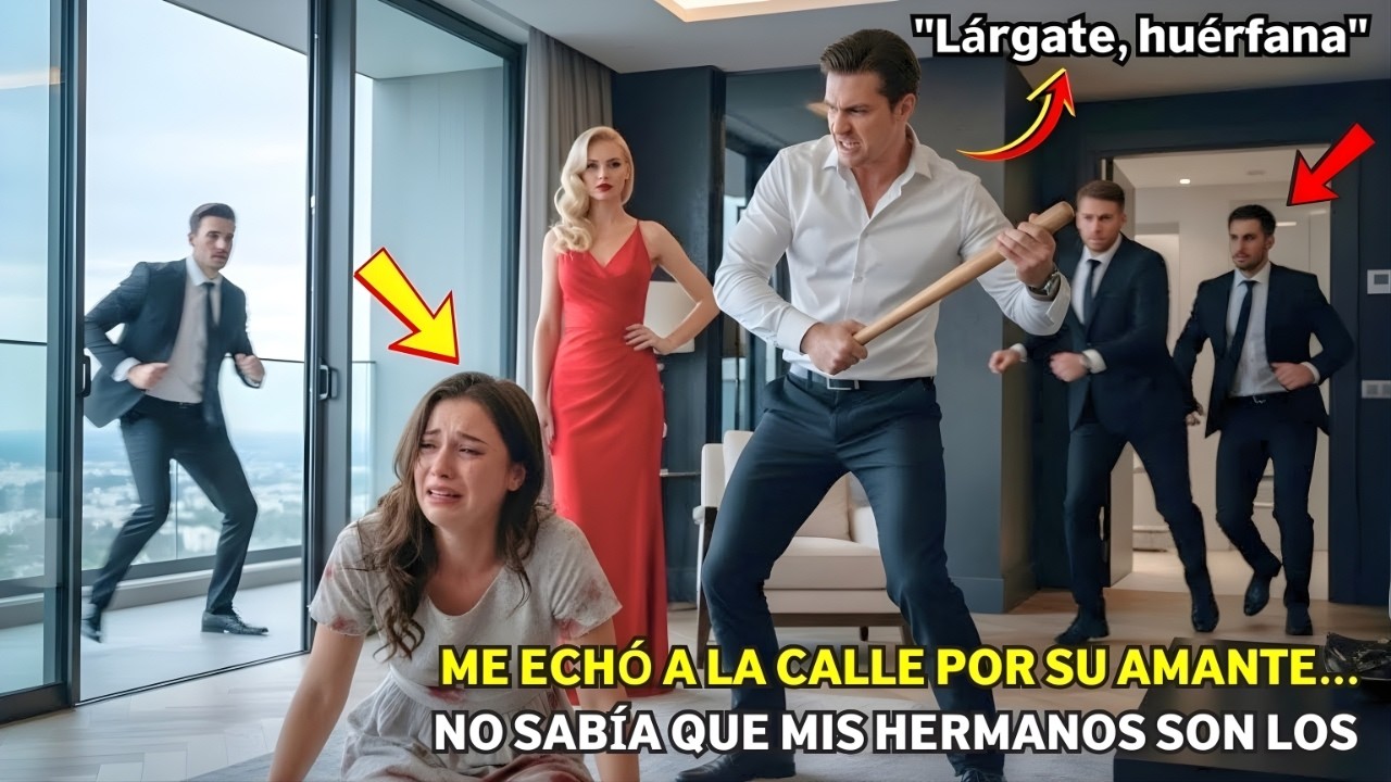 Esposo golpea a esposa embarazada con un bastón... SUS 3 HERMANOS CEOs REGRESAN Y LO APLASTAN