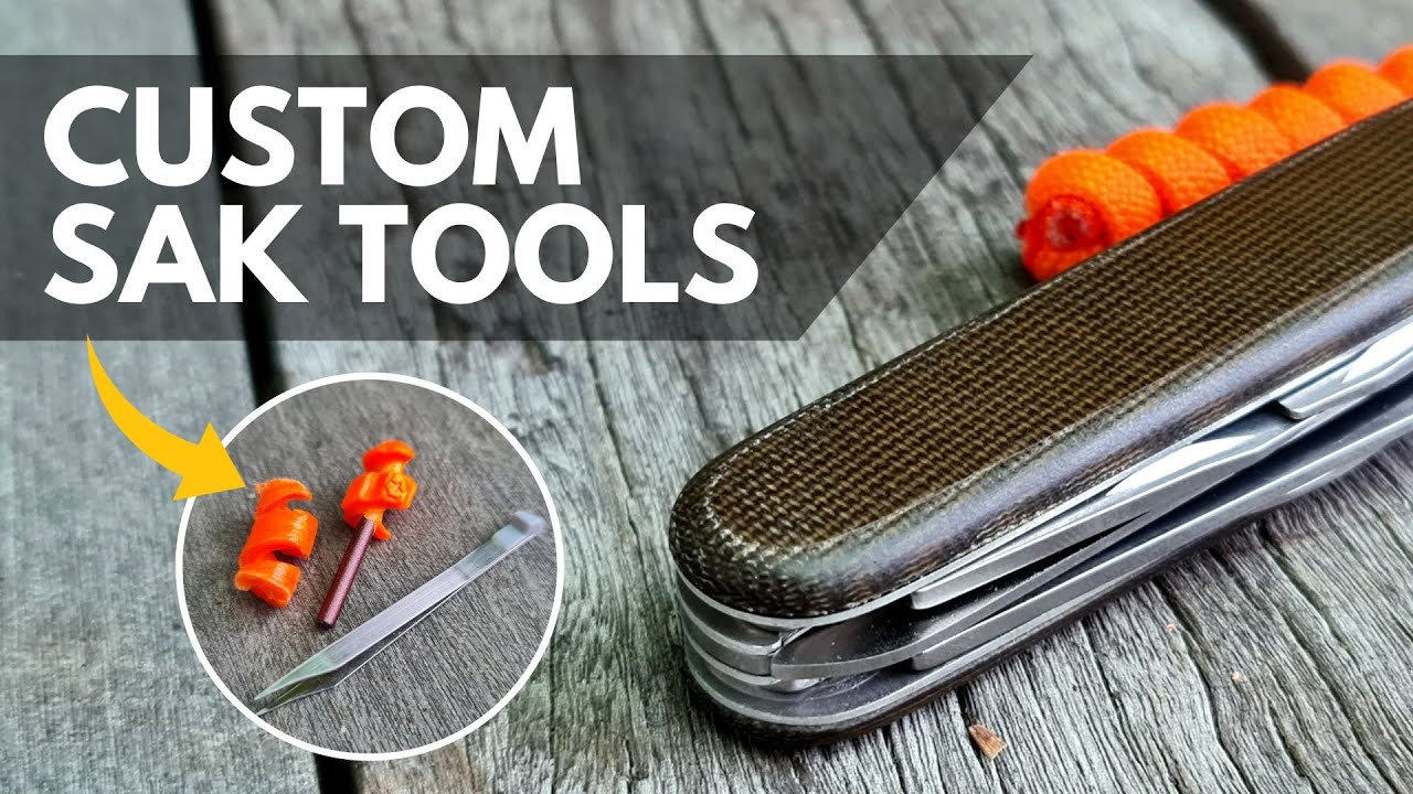 Custom Camper Swiss Army Knife | Tool Mods +Taschenmesser Scales