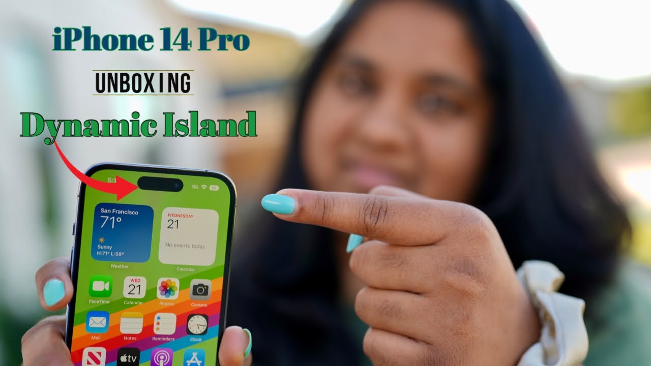 iPhone 14 Pro Unboxing | Dynamic Island | 4K Cinematic Mode | New Action Mode in Telugu By PJ