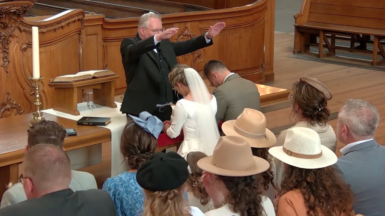 Psalm  134 : 2 en 3   (Grote Kerk Dordrecht, samenzang tijdens kerkdienst)