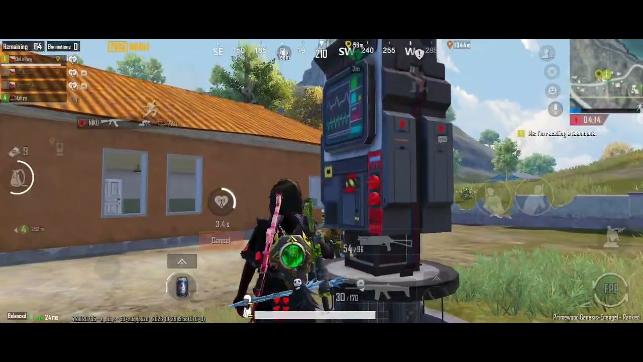 PubgMobile CZ/SK For Fun #5 Jsem přítěž teamu, 4x knock😁