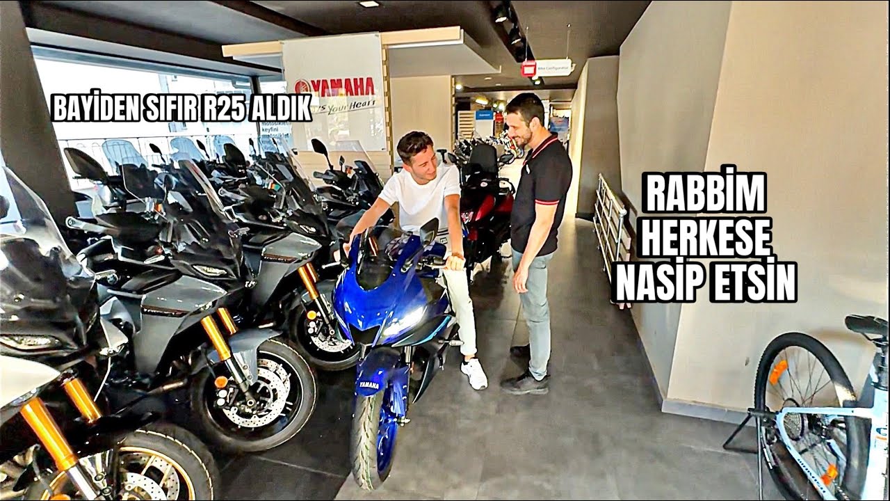 BAYİDEN SIFIR R25 ALDIK !!!
