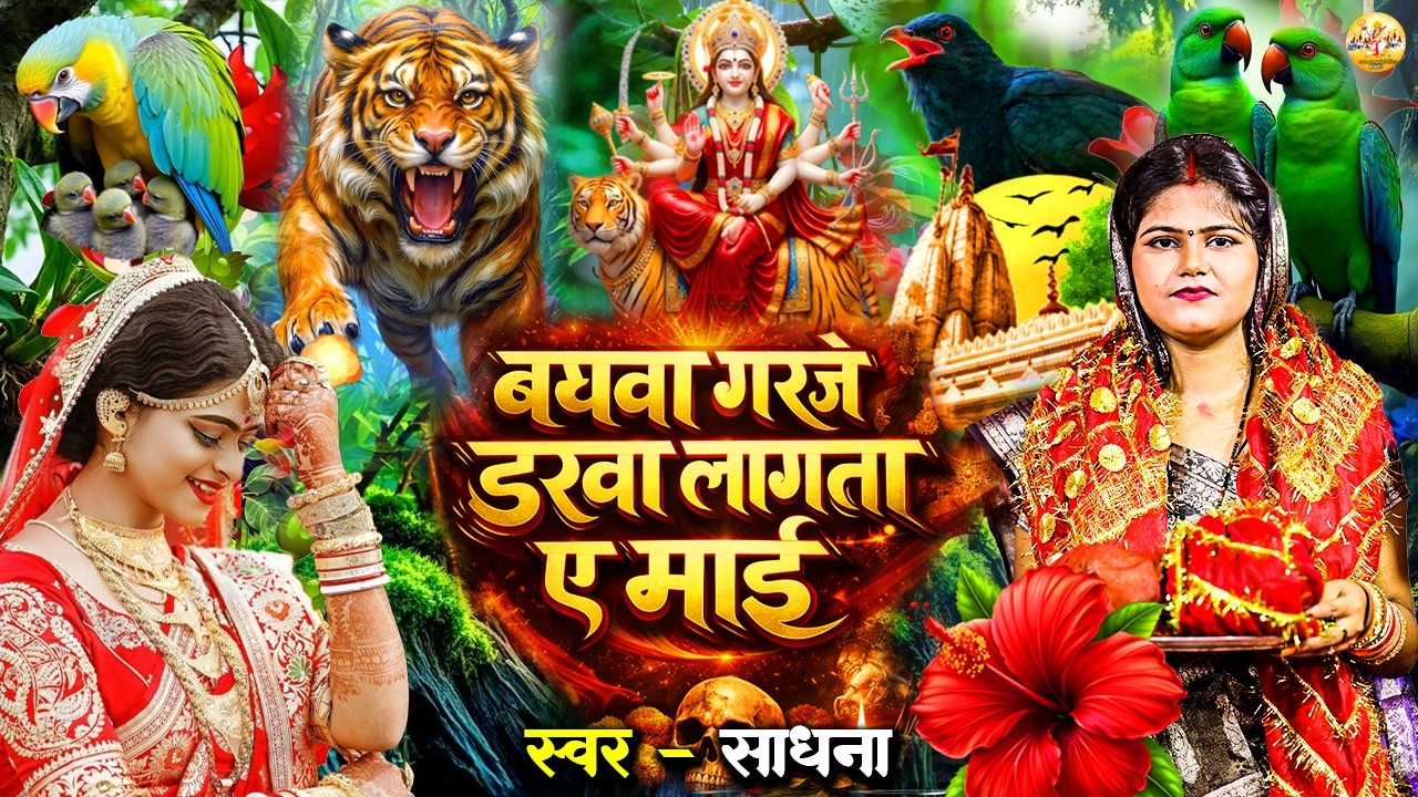 #video | बघवा गरजे डरवा लागता ए माई  | #Sadhna | Baghwa Garje Darwa Lagta A Mai | देवी पचरा गीत 2026