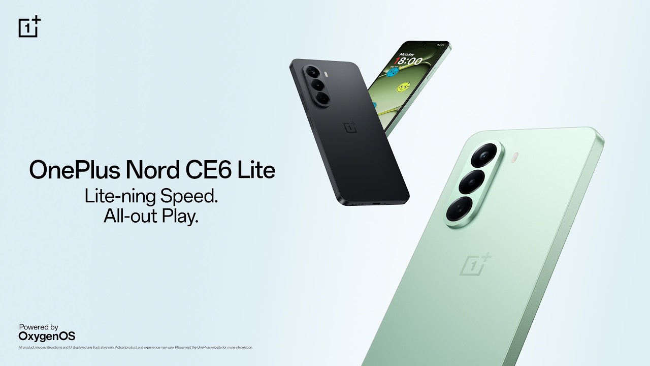 Introducing OnePlus Nord CE6 Lite | Lite-ning Speed. All-out Play.