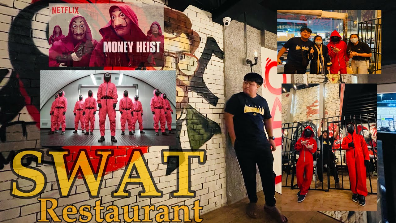 SWAT RESTAURANT FOR SQUID GAME AND MONEY HEIST LOVERS (JEDDAH KSA)