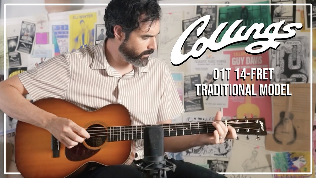 Acoustic Music Works - Collings 01T SB, 14-Fret Traditional Model, Sitka Spruce, Mahogany, Sunburst