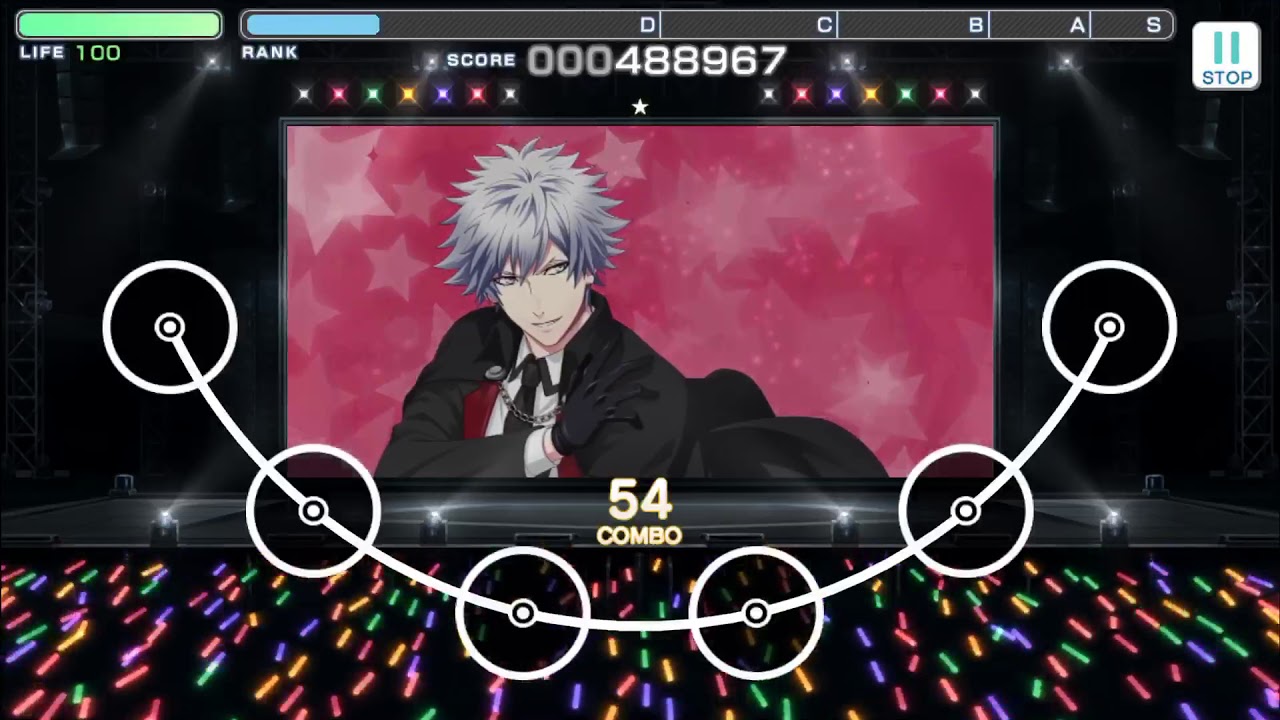 Uta no Prince-Sama: Shining Live「Black Déjà Vu」PRO (SPD 8.5, Ultimate Combo)