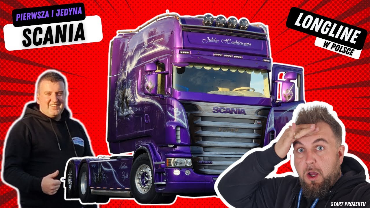 JEDYNA W POLSCE SCANIA LONGLINE | Chłopaki spełnili marzenia, WTC zrobiło wnętrze a my ją nagraliśmy