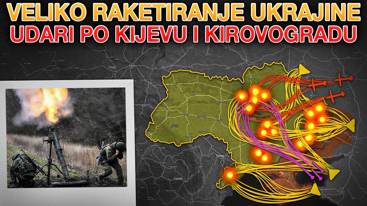 Veliki Raketni Udari⚔31Iskander+8Cirkona⚔Pritisak na Grupu Vostok⚔Žestoke Borbe uz Granicu.22.2.2026