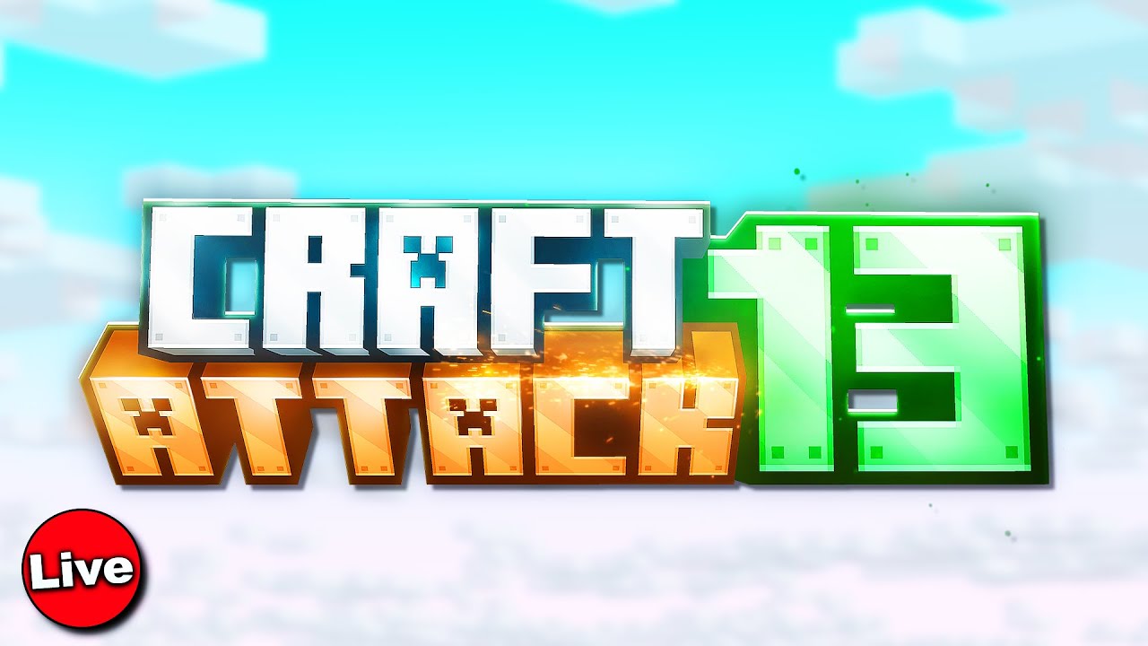 🔴 Base Bauen & Quatschen 🏰 Craft Attack 13 Live