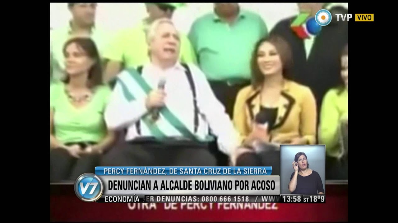 Visión 7 - Alcalde boliviano denunciado por acoso