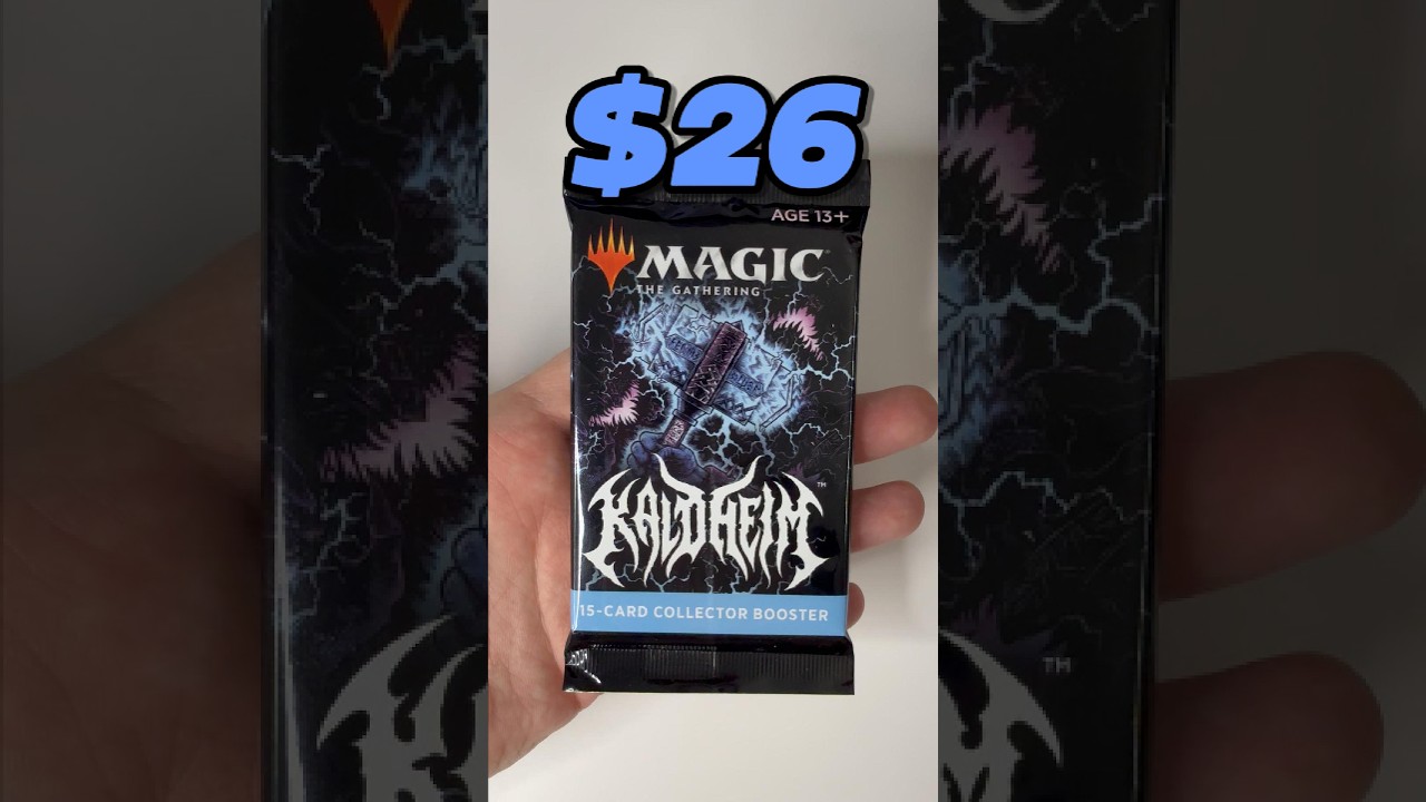 Opening a $26 Kaldheim Collector Pack From 2021