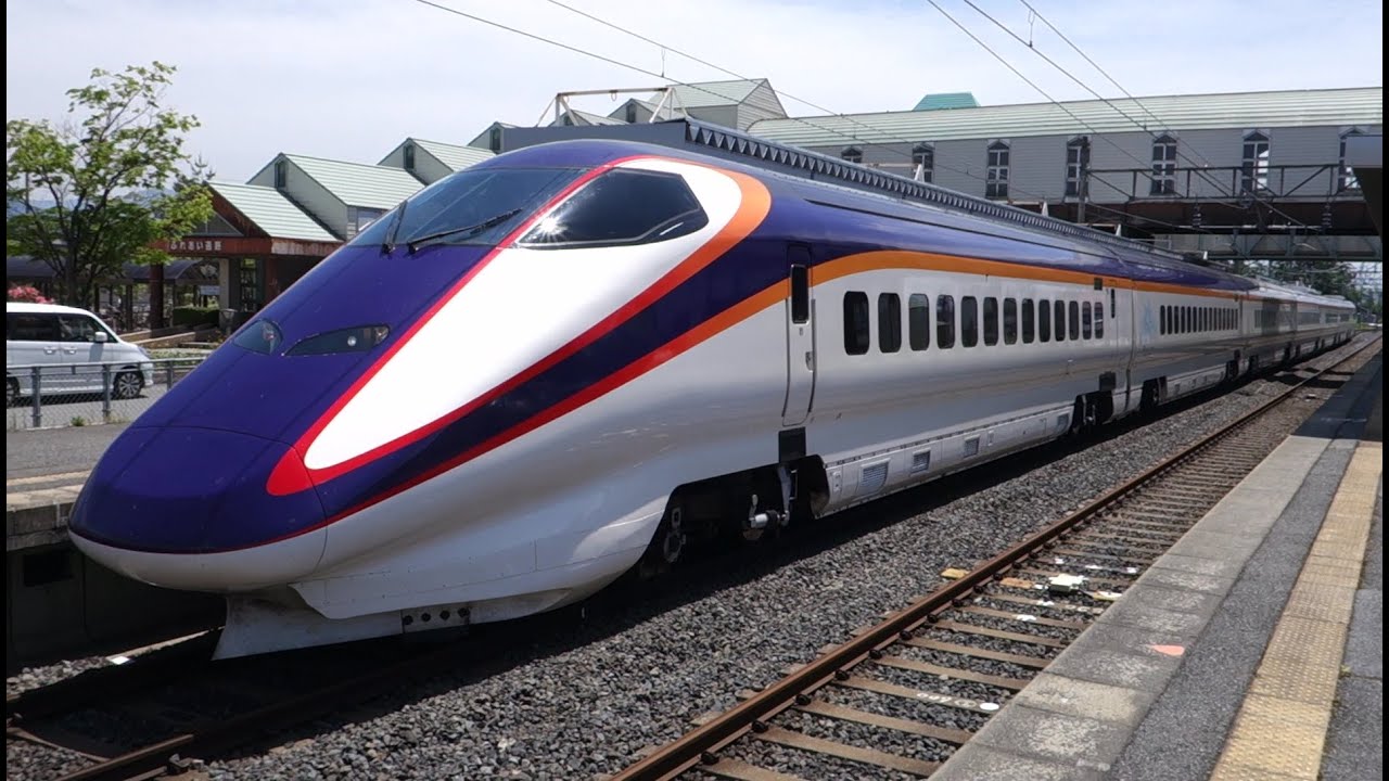 【FHD】JR山形新幹線・奥羽本線 高畠駅にて Part 1(At Takahata Station on the JR Yamagata Shinkansen and Ou Main Line)