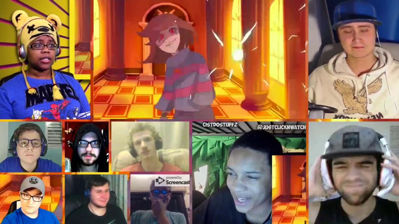 ☆CLOSE TO YOU Undertale Animation☆ [REACTION MASH-UP]#1078