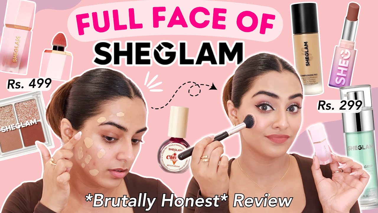 *SHEGLAM* In India 🇮🇳 Full Face Of *SHEGLAM* Makeup | Hit Or Miss ?