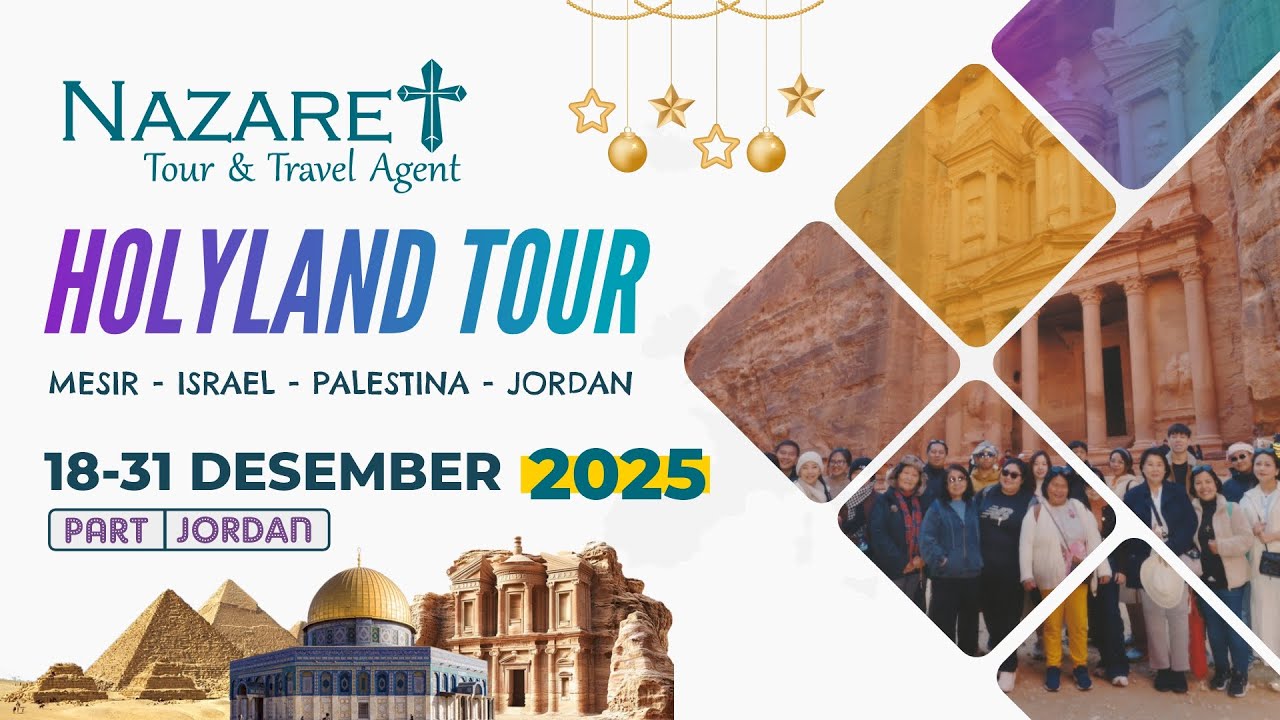 HOLYLAND NATAL | Group 18-31 Desember 2025 | Dokumentasi Part Jordan