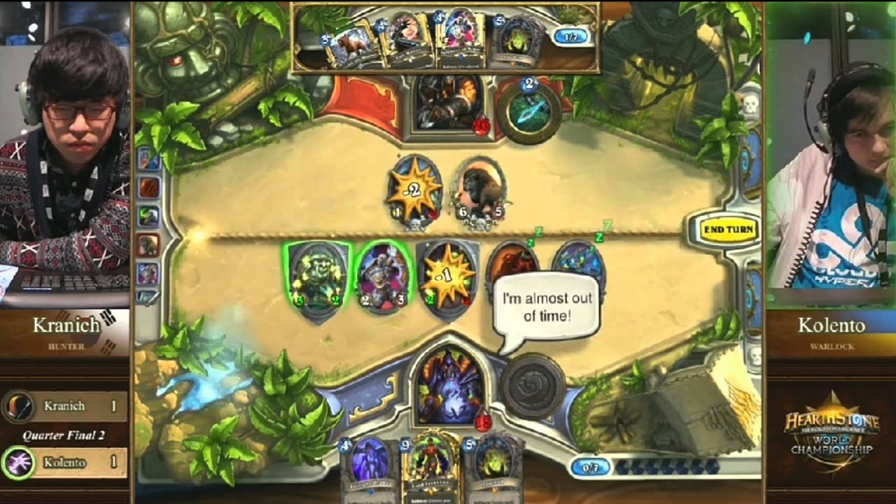 Blizzcon 2014 Hearthstone World Championship - Quarterfinals - Kolento vs Kranich