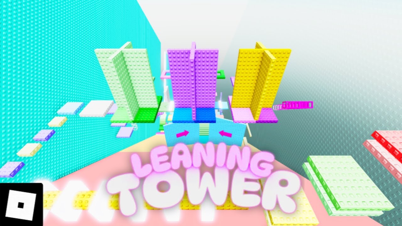 Leaning Tower Obby [Full Playthrough] | Roblox