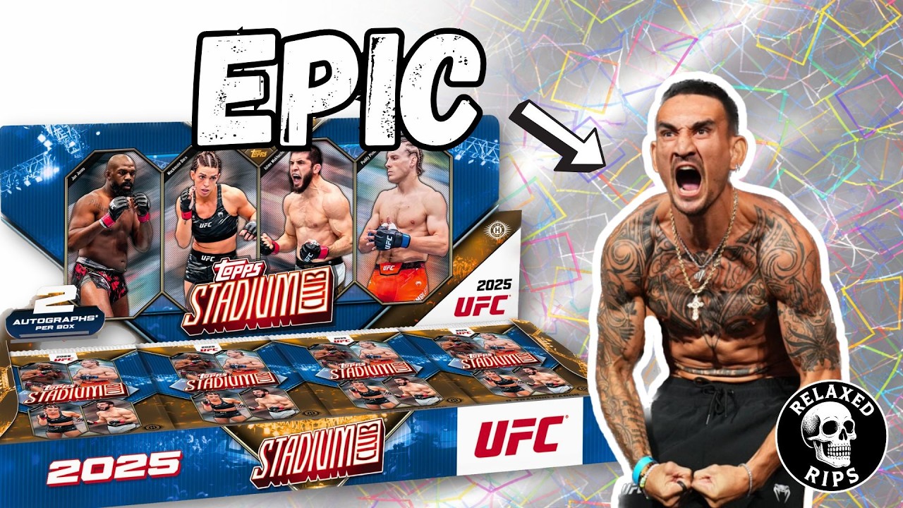 HUGE Holloway Beam Team SSP Auto! Check out this NUKE | 2025 Topps Stadium Club UFC