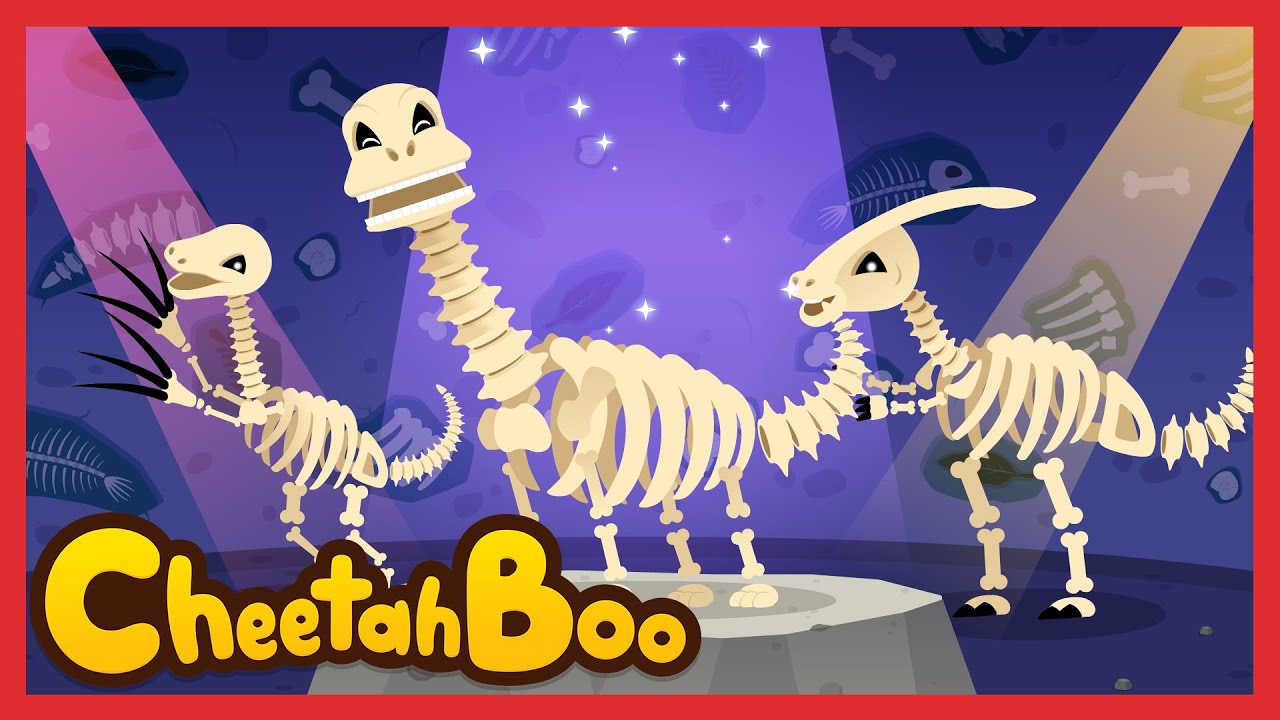 [🎉NEW] We’re the Fossil Trio! 🦕🦴  | Dinosaurs fossil | Nursery rhymes & Kids Song | #Cheetahboo
