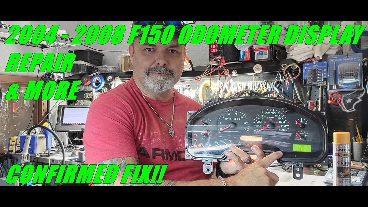 2004 - 2008 f150 Odometer display repair!  Confirmed fix!