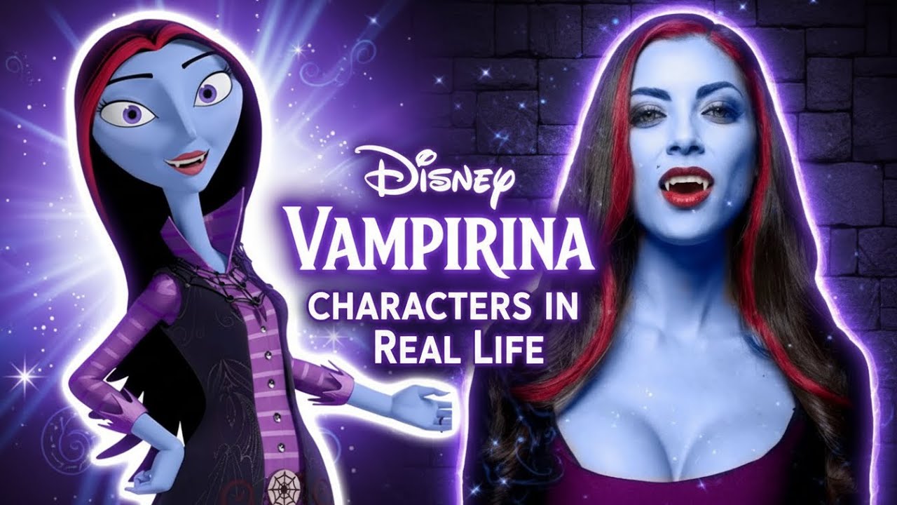 Disney Vampirina Characters in Real Life
