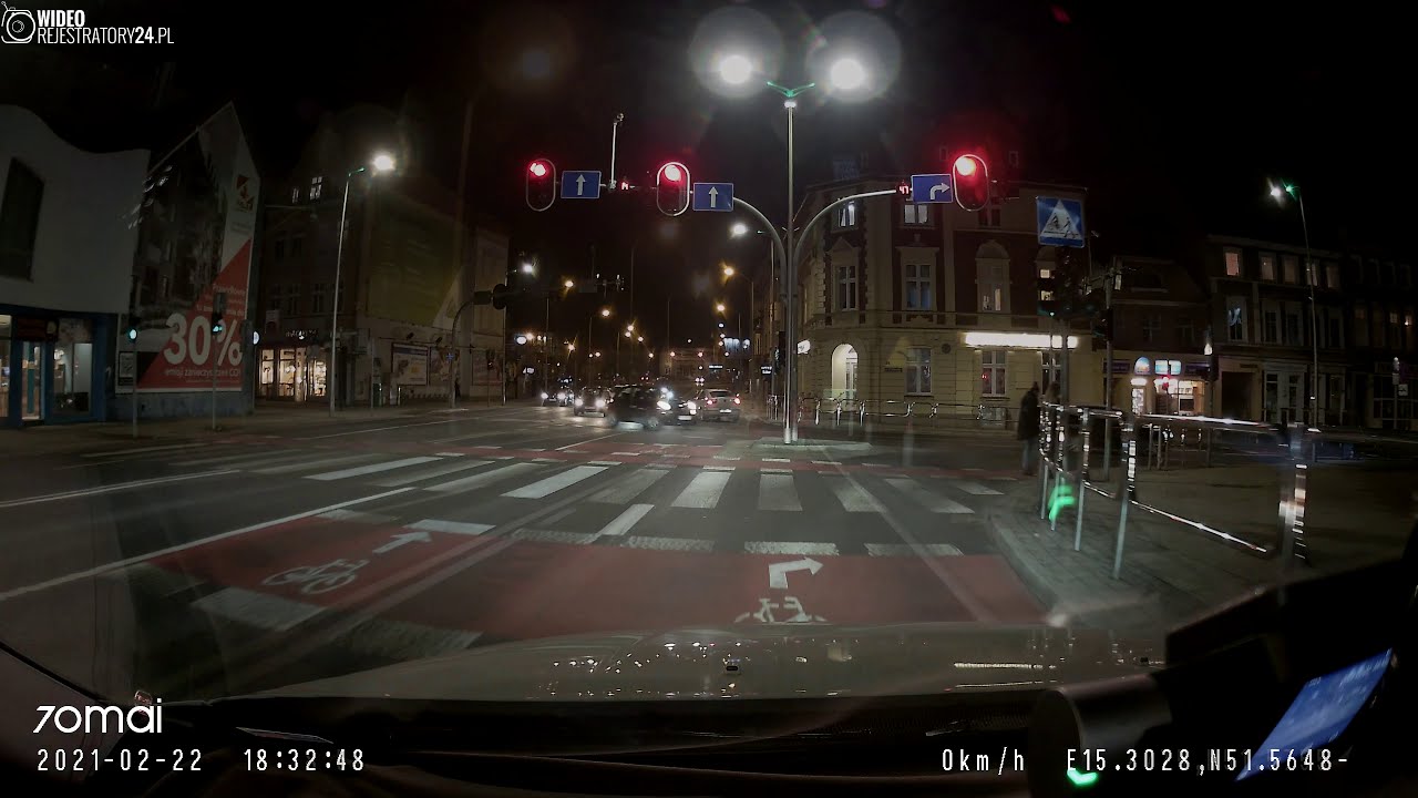 70mai A800S @ 4K 30fps - road test kamery samochodowej