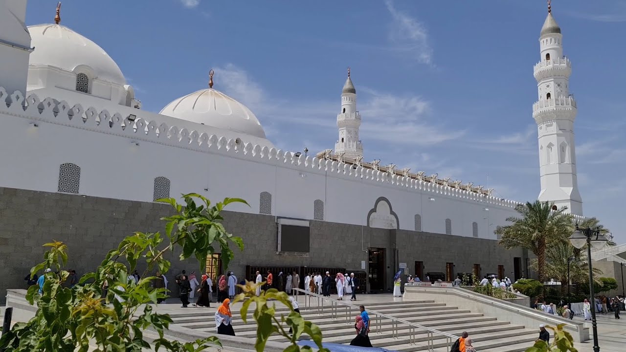 Mədinə Şəhəri Quba Məscidi. Səudiyyə Ərəbistan