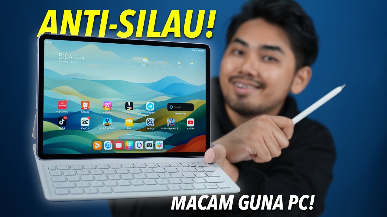 HUAWEI MatePad 11.5S Dengan Skrin Anti-Silau Dan Boleh Jadi Macam PC! 🔥