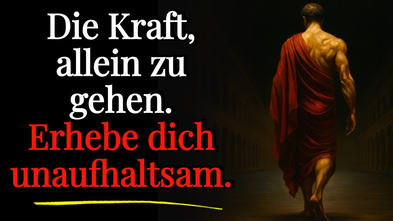 GEH ALLEIN, ERHEBE DICH UND GEWINNE &ndash; LERNE, OHNE ANDERE ZU LEBEN | 12 STOISCHE LEKTIONEN