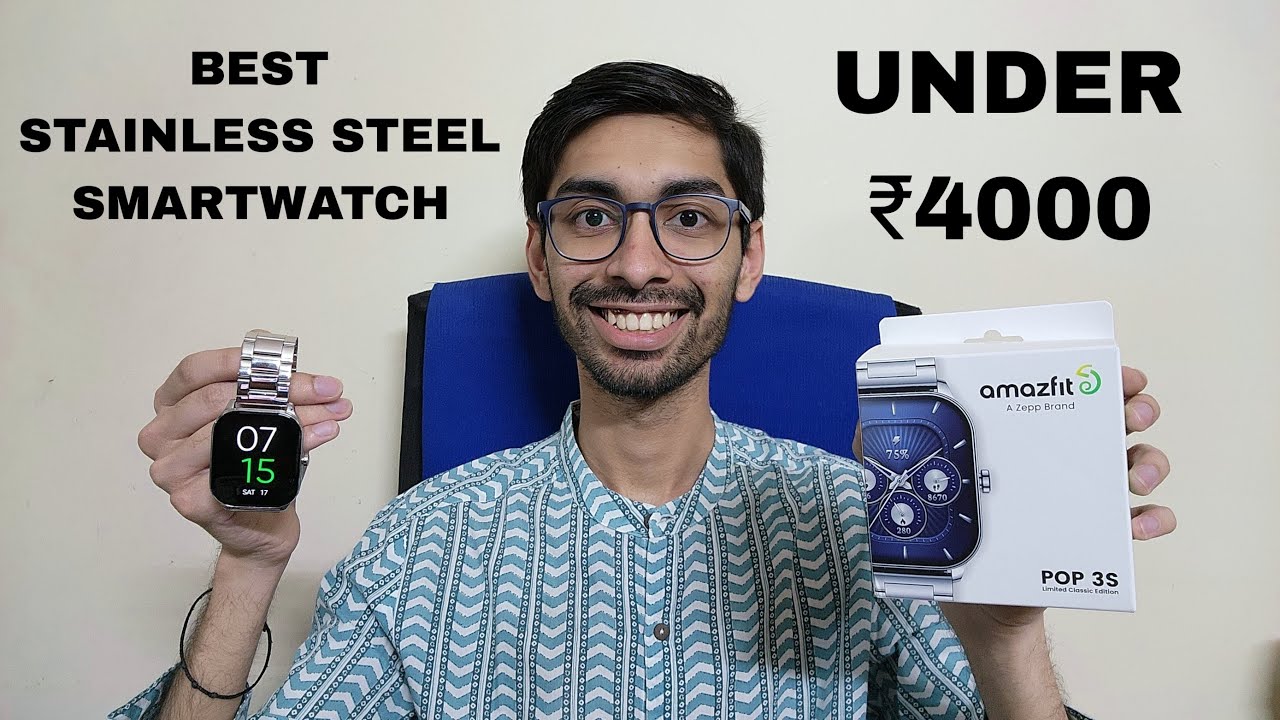 Amazfit POP 3S unboxing and Review | Best AMOLED Bluetooth Calling Smartwatch under 4000 rs ?