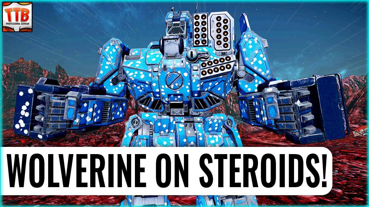 У этого Росомахи 60 СВЕРХОСТРЫХ КОГТЕЙ! - German Mechgineering #1402 MWO