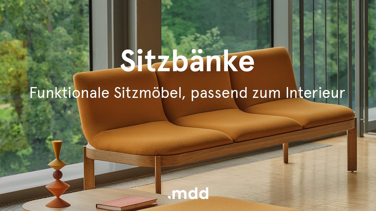 Sitzb&auml;nke - Funktionale Sitzm&ouml;bel, passend zum Interieur
