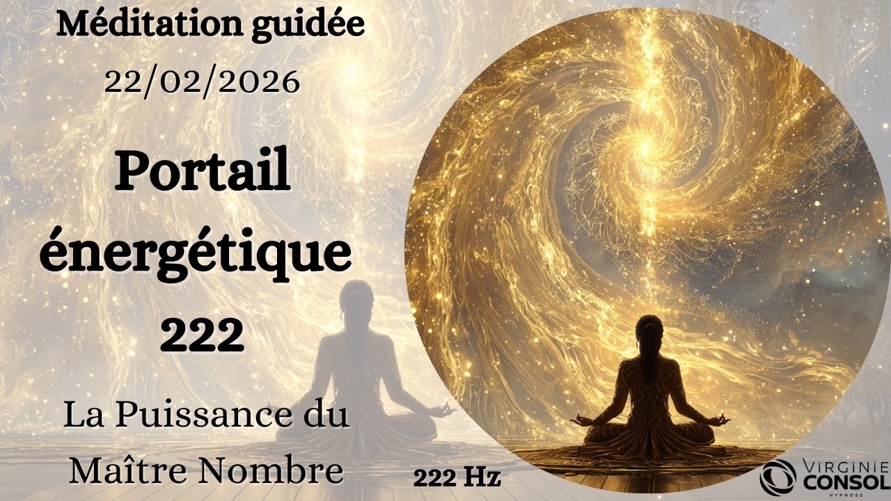 Energy Portal 222 ✨ Guided Meditation February 22nd ✨ Spiritual Elevation 🪽 Powerful Grounding
