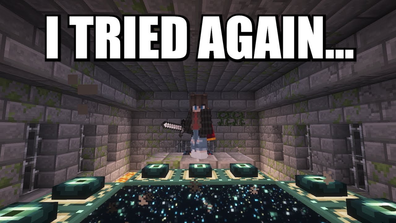 I TRIED TO BEAT MINECRAFT AGAIN...