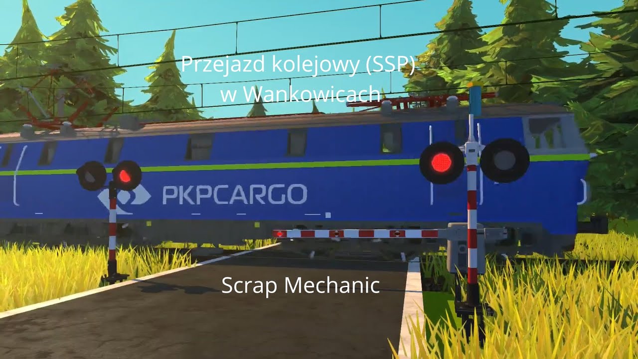 Przejazd kolejowy - Wankowice ul. Warzywna (Scrap Mechanic)