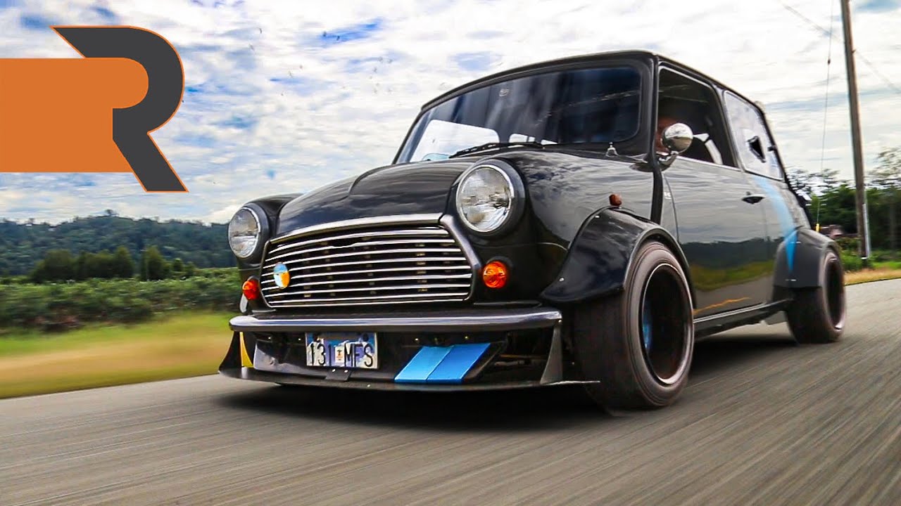 This Custom Mid-Engine Mini Revs to 13,000 RPM! | Outrunning Sanity