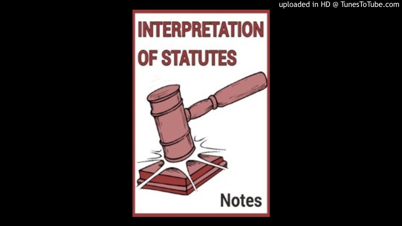 Interpretation of Statutes p16 -24 IOS2601