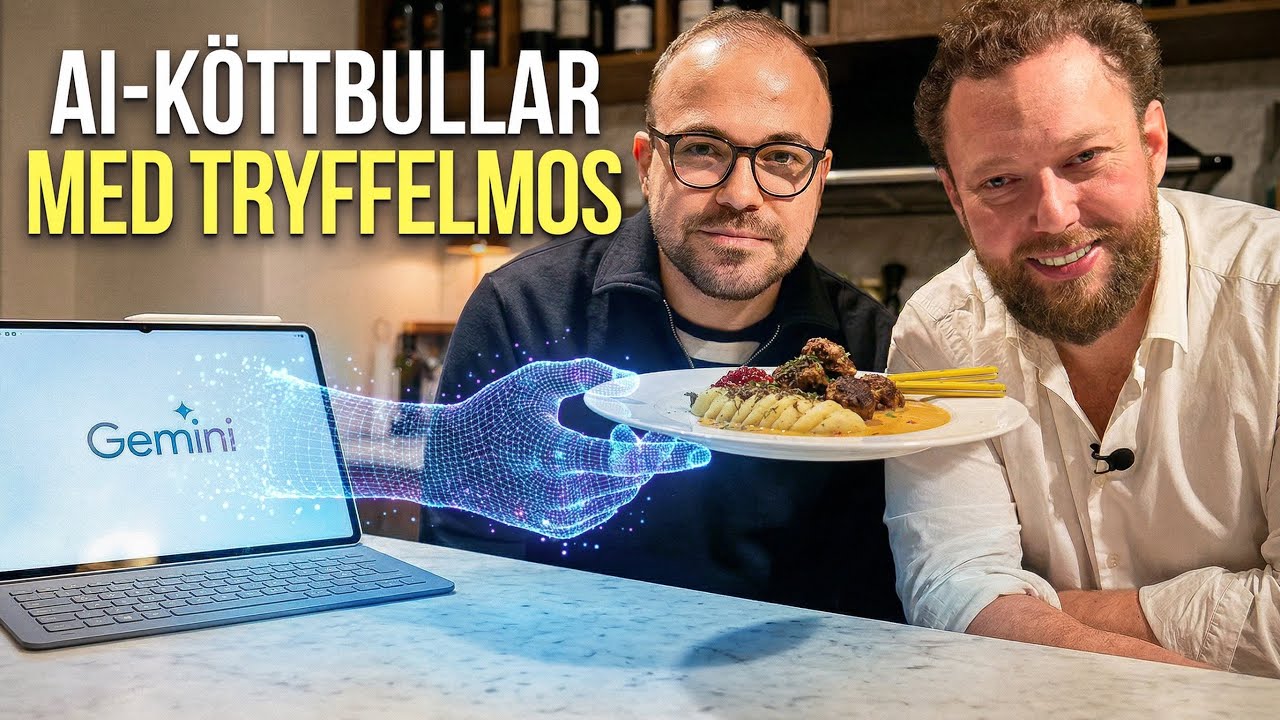 AI TAR ÖVER MITT KÖK | KÖTTBULLAR MED TRYFFELMOS | ROY NADER