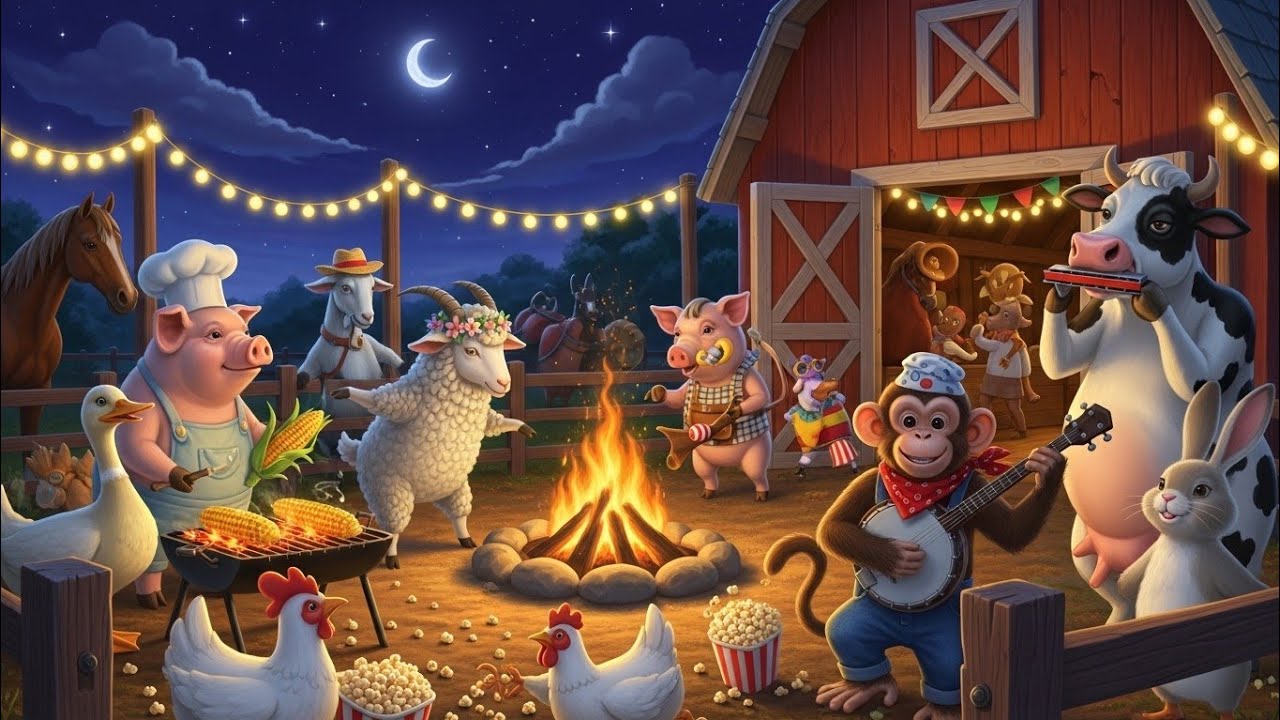Cute Monkey Farmers Build a Big Farm | Funny & Motivational Monkey Story #monkey #cute #funny #rio 