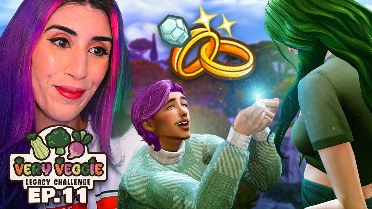 La demande qu’on attendait tous… 💚🥦 Sims 4 Very Veggie Legacy | EP.11